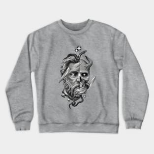 Z-Skull with Snake Crewneck Sweatshirt